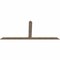 Ekena Millwork Portland Smooth Timber Gable Bracket, Douglas Fir, 108"W x 45"H x 1 1/2"D x 5 1/2"F, 10/12 Pitch GBW108X45X0206POR00SDF - alternate 3